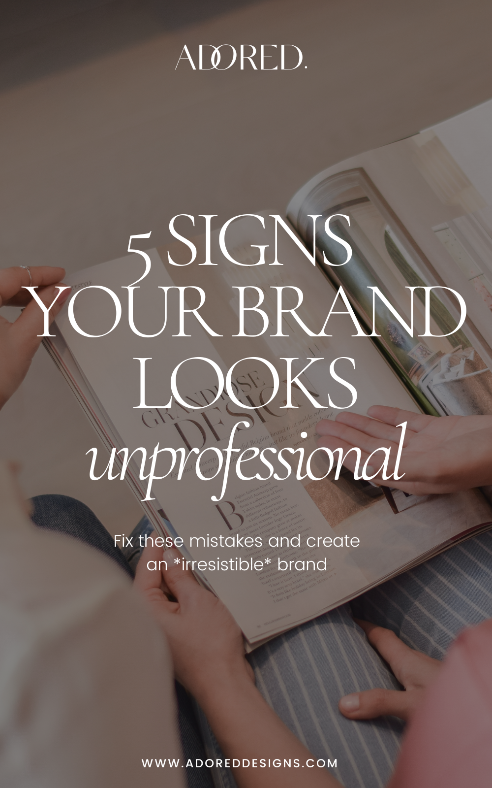  Brand Identity: 5 signs it looks unprofessional 