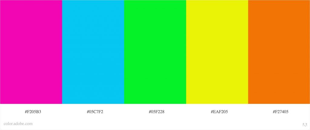 Winter Brand Personality color palette or color theme
